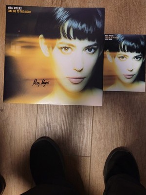 Meg Myers Take Me to the Disco + Lyric Book. Signed by Meg in Atlanta No Vinyl