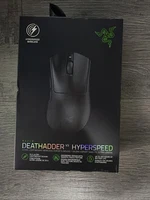 Razer Deathadder V3 Hyperspeed Ultra-Light Weight Wirelss Esports Mouse Black