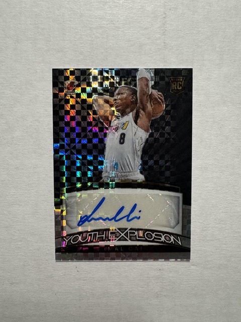 2022-23 Panini Select Jamal Cain Youth Explosion Black Prizm Auto Rookie RC 1/1
