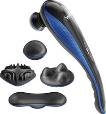 Image of Wahl Deep Tissue Cordless Percussion Massager Black/Blue