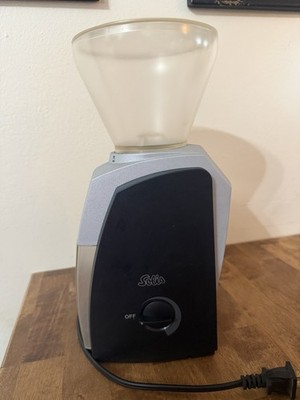 Solis Scala Coffee Bean Grinder Conical Burr