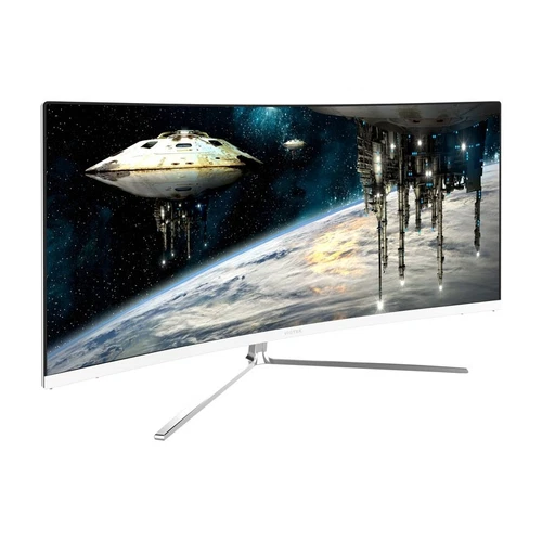 Viotek GN34CW 34” 3440x1440p Curved Professional Monitor 100Hz 4ms, DP, DVI, HDM