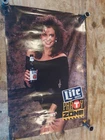 Vintage Miller Lite Beer Sexy Girl Party Zone Bar Pub Poster