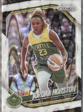 2025 Panini Prizm WNBA #37 White Seismic Jordan Horston Seattle Storm