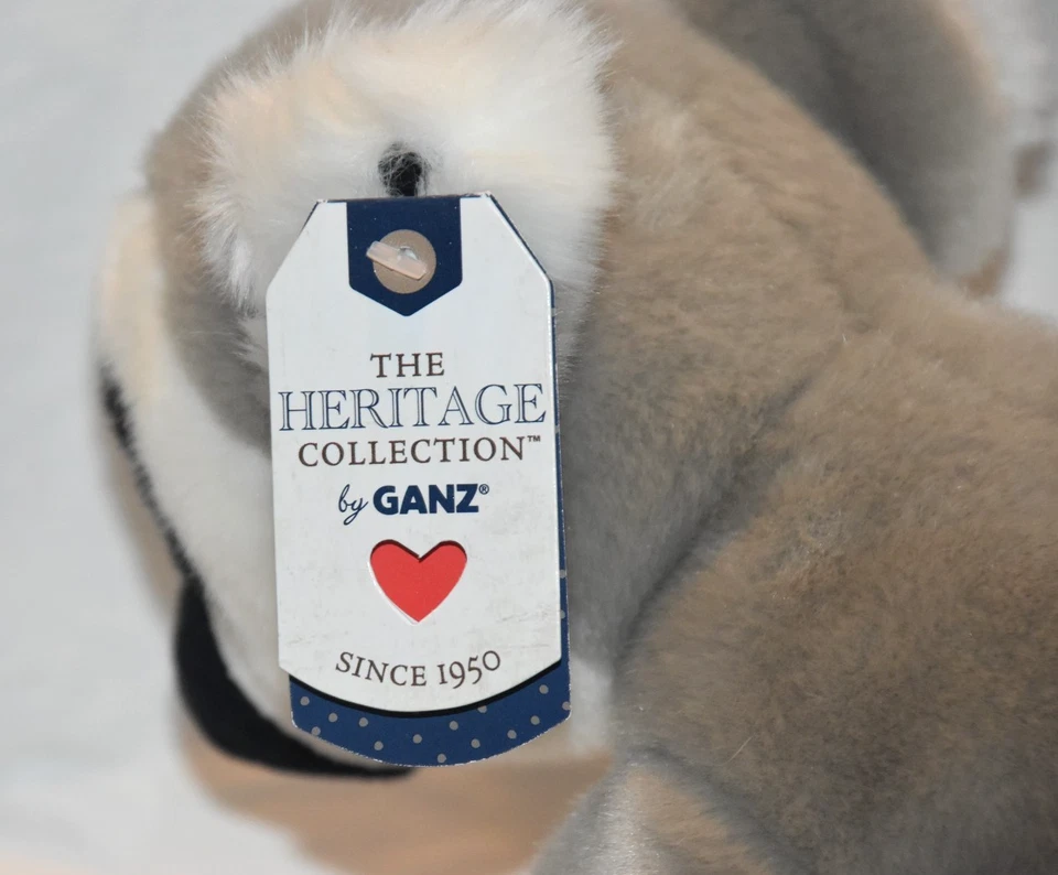 Ganz Heritage Collection LEMUR  10”  Plush Stuffed Animal Toy #H13919 - NEW! - Image 3 of 4