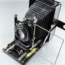 ICA TRONA N. 210 9 x12 Litonar 4,5 / 13,5 doppia fotocamera pieghevole ZEISS IKON ☆☆☆