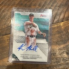 2017 Bowman's Best Kevin Merrell #B17-KME Best of '17 Auto Oakland Athletics