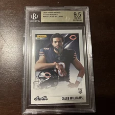 2024 Panini Instant Studio Rookies Caleb Williams 1/1672  BGS 9.5