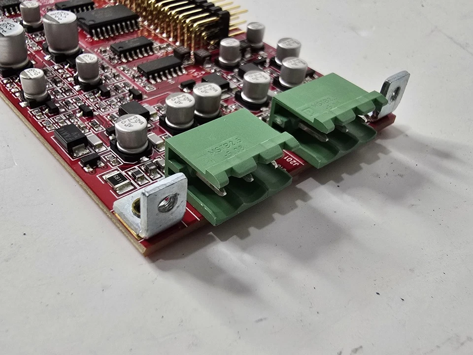 Biamp Audia FLEX Dual Channel Mic Line Green Input Card 380-0571-90A NEW - Image 4 of 4