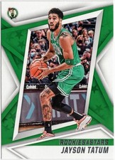 2021-22 Panini Chronicles Rookies & Stars Jayson Tatum Card #124 Celtics