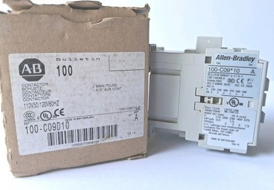 Allen-Bradley IEC Contactor 100-C09D10 100-C09*10 110/120V 3-Pole 32A DIN
