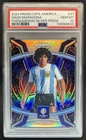 2024-25 Panini Prizm Copa America Diego Maradona Phenomenon Silver #37 PSA 10
