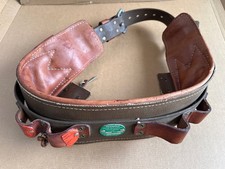 Used Buckingham Lineman Belt Body Size 28 Part DRS Leather