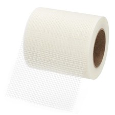 6 Inch x 164 Feet Fiberglass Adhesive Drywall Repair Mesh Tape 8 Mesh White