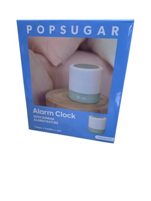 POPSUGAR Alarm Clock WIth Sunrise Alarm Feature Lot of 4