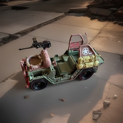 Chap Mei Sentinel Attack Jeep Fahrzeug 2008 Zum Restaurieren