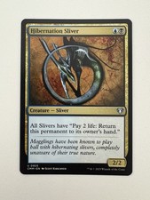 Hibernation Sliver MTG Magic the Gathering Card NM Near Mint CMM