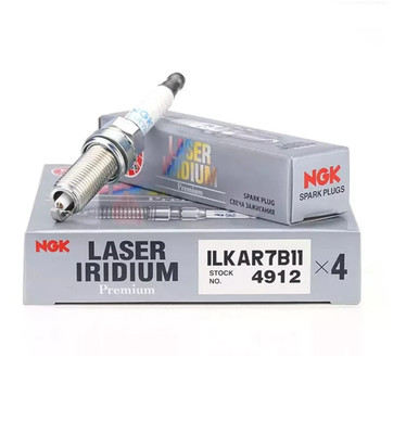 4pc Genuine NGK 4912 Laser Iridium Spark Plugs ILKAR7B11 for Toyota For Pontiac