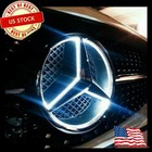 Front Grill Star Emblem Logo 2011-2018 Fit For Mercedes-Benz C300 ML350 CLA250