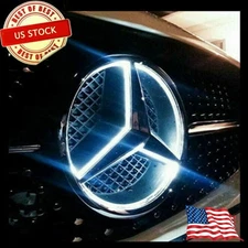 Front Grill Star Emblem Logo 2011-2018 Fit For Mercedes-Benz C300 ML350 CLA250