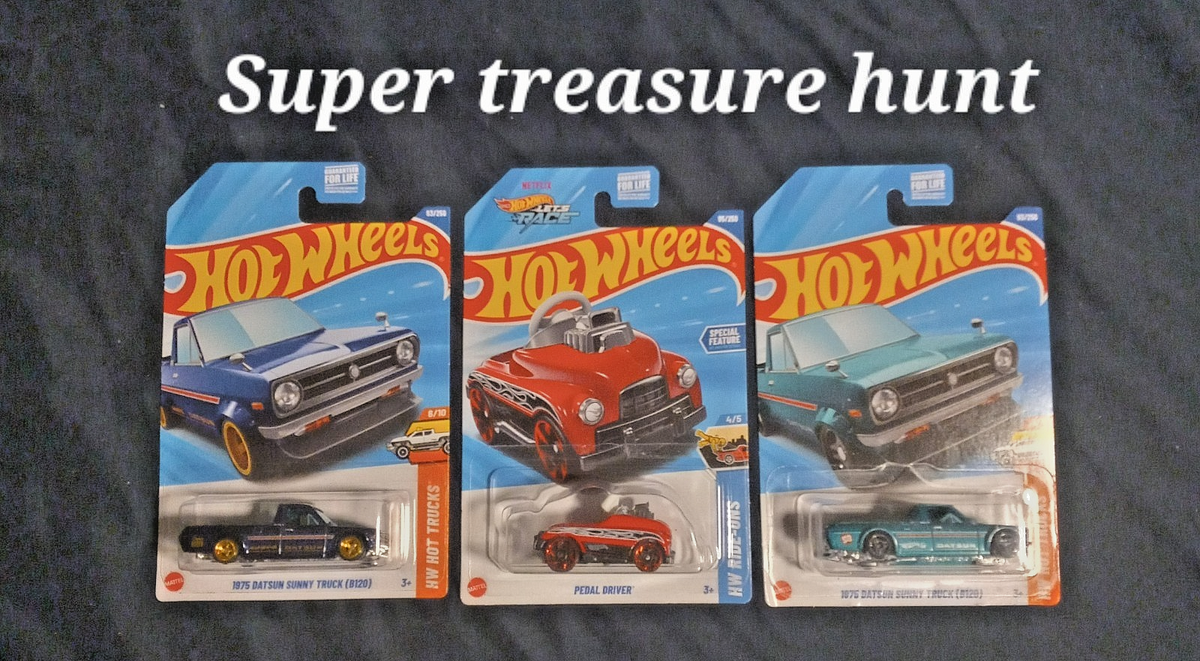 2025 Hot Wheels 1975 Datsun Sunny Truck B120 STH Treasure Hunt