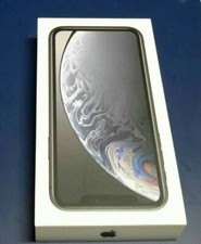 Apple iPhone XR 64GB Black EMPTY BOX ONLY And inserts