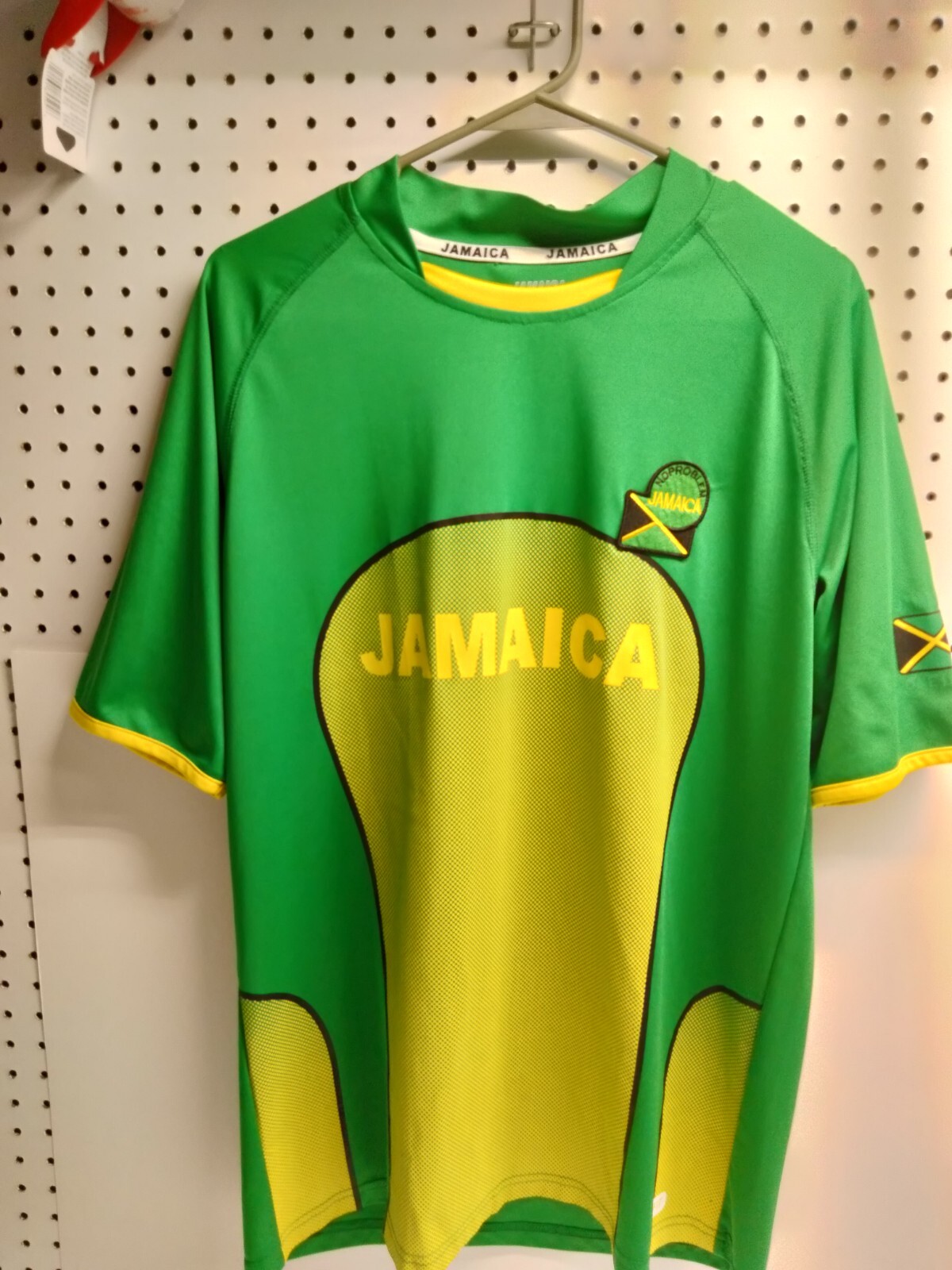 Jamaika Flagge Dry Fit Shirt - Feuchtigkeitsableitendes Sportshirt Für Herren