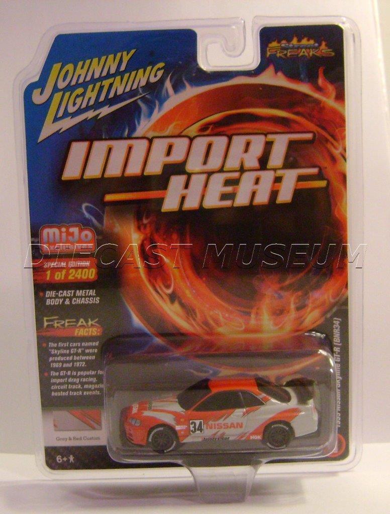 1999 '99 NISSAN SKYLINE GT-R BNR34 MIJO IMPORT HEAT STREET