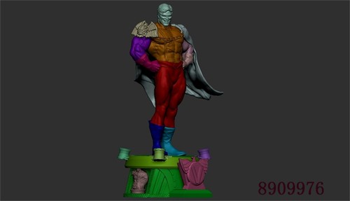 Homelander DC 3D Printing Figure Unpainted Model GK Blank Kit Sculpture Stock - Picture 10 of 10