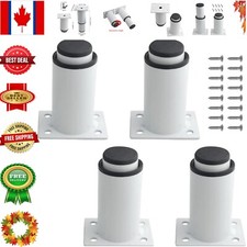 4-Pack Metal Adjustable Furniture Legs - Versatile Support for Table, Bed, Sofa