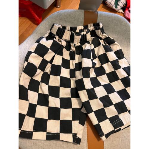 All Small Company Knee-length checkerboard shorts size 5 - Picture 2 of 2