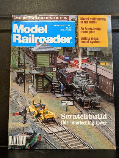 MODEL RAILROADER February 1991