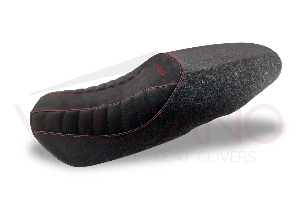 Fit Yamaha Xsr 900 2016-2020 Volcano Design SEAT COVER Red Y051A96 Anti Slip - Image 2 of 3