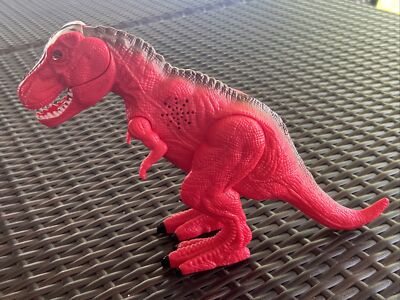 Dagon I Toys T-rex Red Dinosaur 12'' Long Prehistoric Dinosaurs t-rex Toys