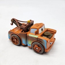 Disney Pixar 2005 Cars Mater Shake N Go Brown Tow Truck Tested/Working Shipped