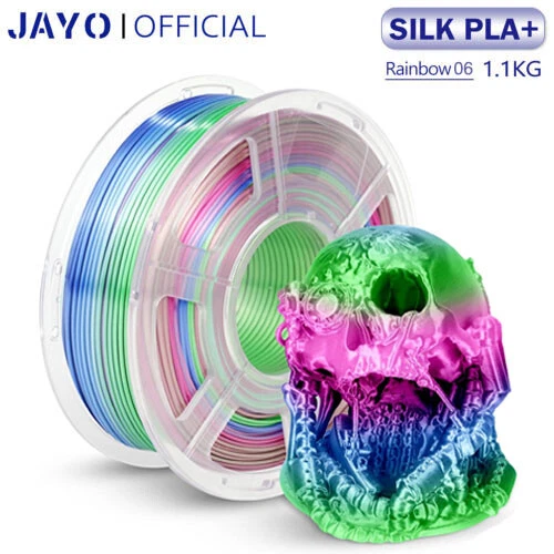 🔥JAYO PLA Matt PETG PLA+ SILK 1,75mm 3D Drucker Filament 1,1KG Schwarz ABS ASA - Bild 253 von 272
