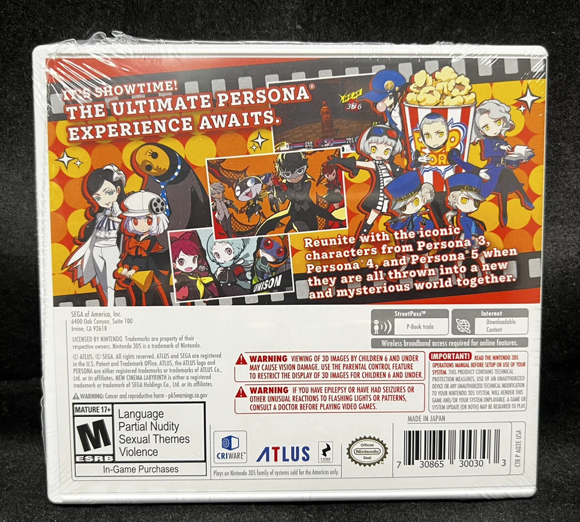 Persona best sale 2 3ds