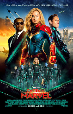 Marvel Captain Marvel Movie Poster 11x17 Clark Gregg Phil Coulson