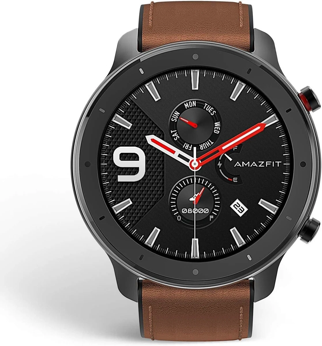 AmazFit GTR 47mm Sports Smart Watch Aluminium Alloy Brown GPS
