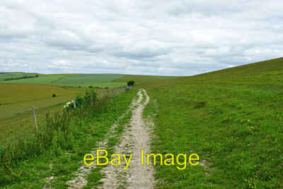 Photo 6x4 Bridleway 2173 heads north North End The swell of Blackpatch Hi c2010