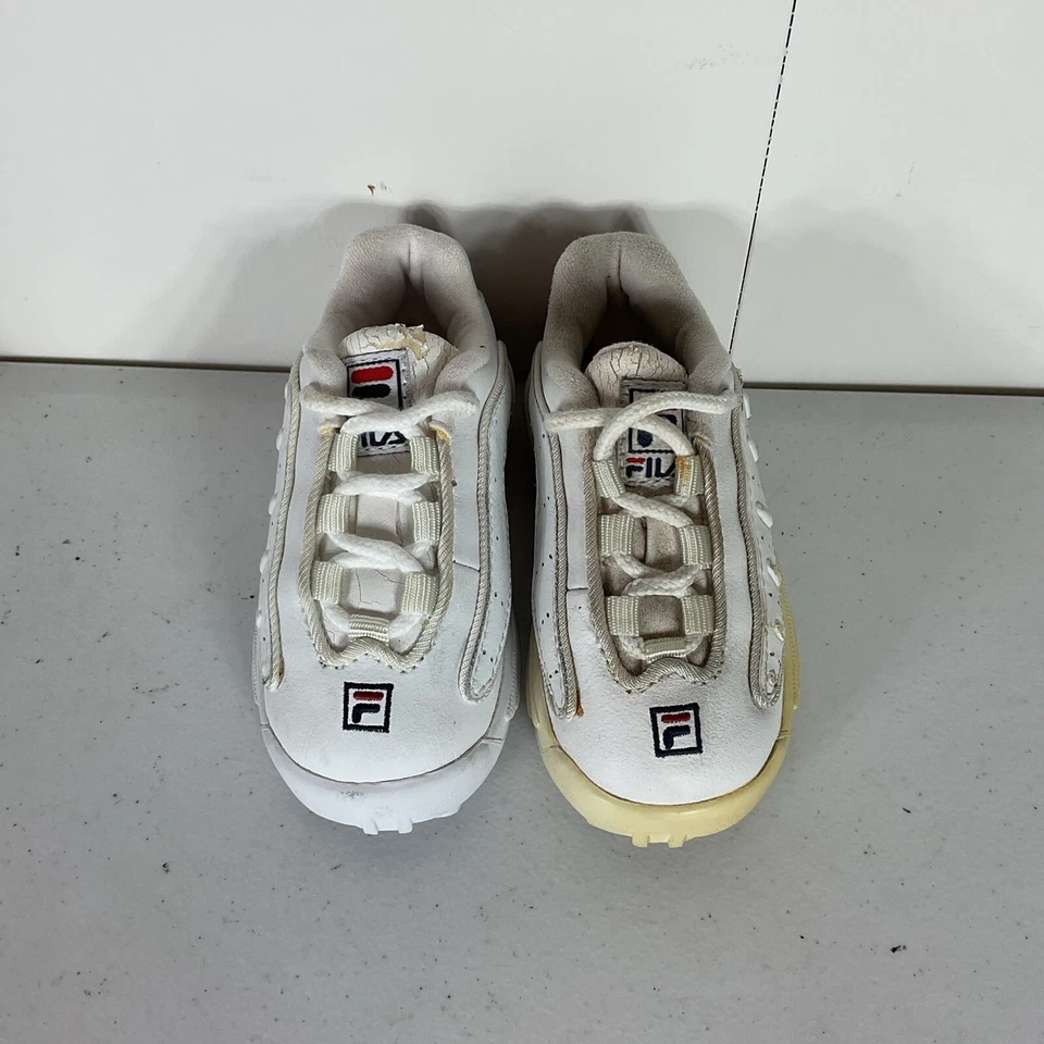 RARE Vintage FILA Baby Infant Sneakers New - Size 5 71X396LY-150 Disruptor II - Image 3 of 4
