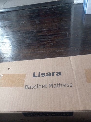 Lisara Bassinet Mattress Pad, 20 x 33 Dual Sided Gel Memory Foam Mattress - Picture 2 of 16
