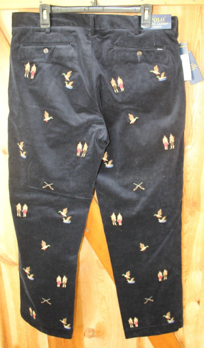 Vintage Polo Ralph Lauren Corduroy Embroidered Duck Hunting Vintage Polo Ralph Lauren Corduroy Embroidered Duck Hunting