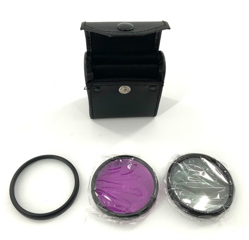 (3) Neewer Professional FLD, UV, CPL Protective 55mm Filters w/ Case - 第 1/6 張圖片