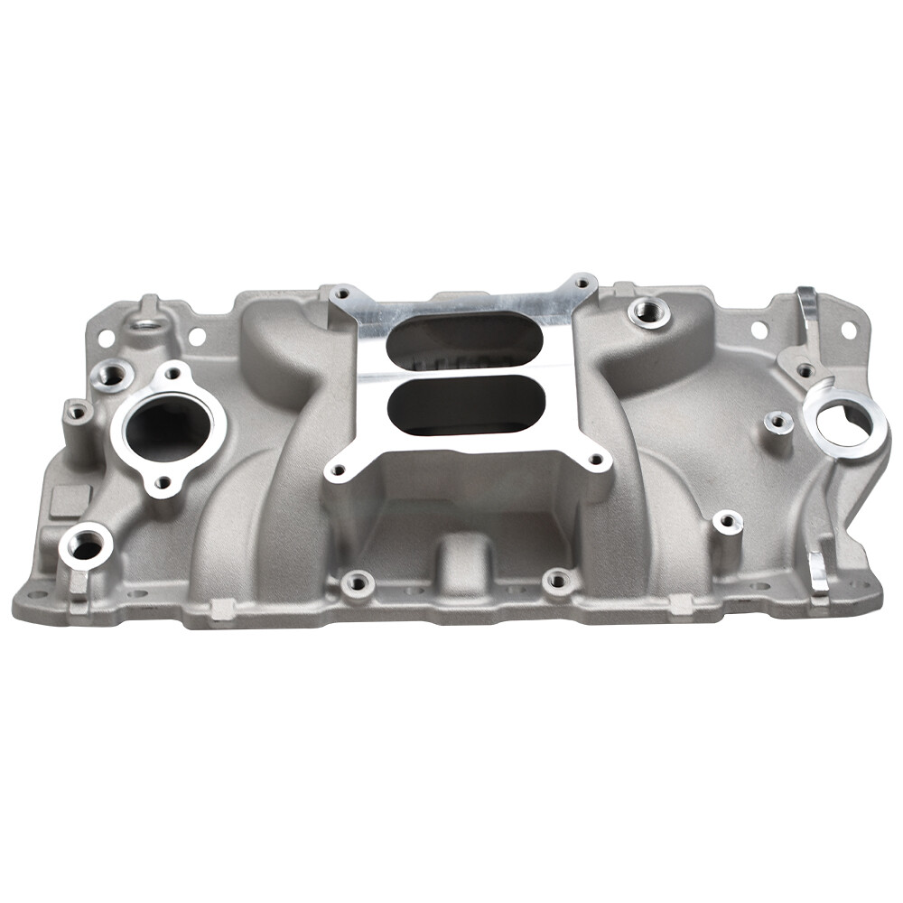 High-Performance Dual Plane Intake Manifold for Chevy Small Block 265-400 Engines