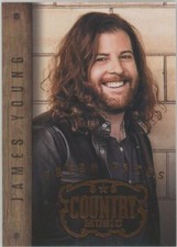 2014 Panini Country Music James Young Rookie Fresh Faces Eli Young Band RC #15