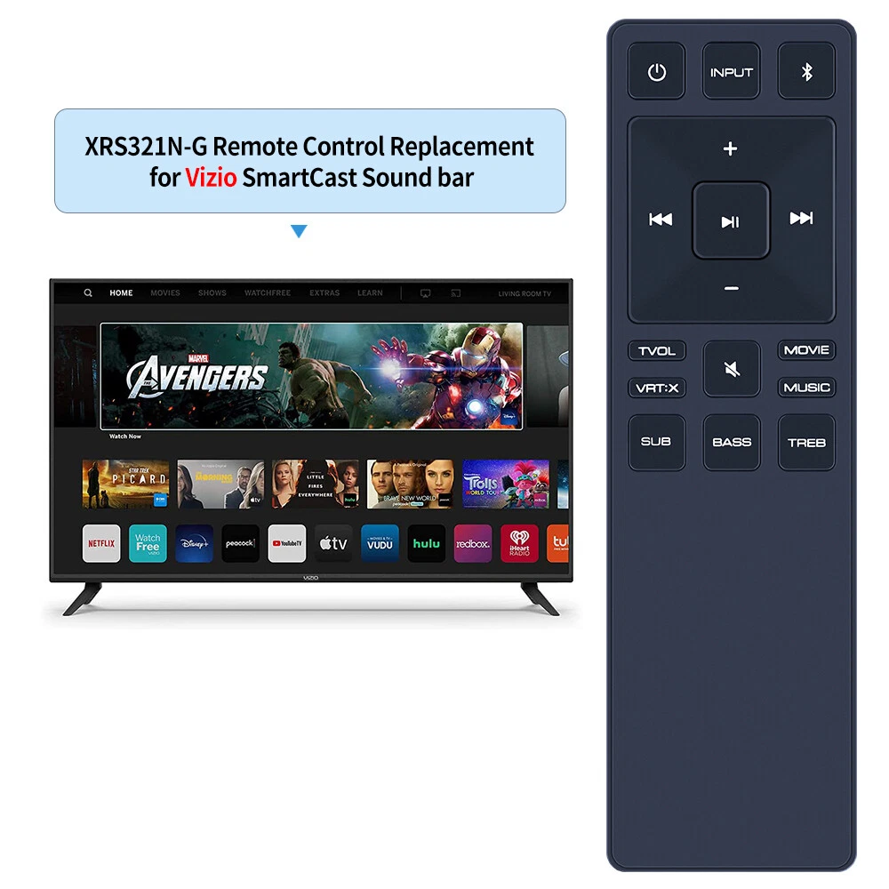 XRS321n G Remote Control For Vizio Sound Bar SB2021N G6 SB3851 D0