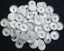 PLASTIC NYLON SELF COVER BUTTONS / TOOL 11MM 15MM 19MM 22MM 29MM - 10/50/100