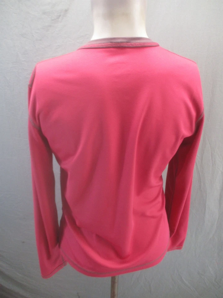 Nike ACG 1 Talla S Mujer Rosa Manga Larga Elastizado Ropa Activa Capa Base Top 749 Foto 4 de 4