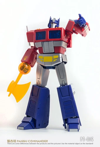 New Pangu Toys PT-01G Commander OptimusPrime Color Ver. 45cm Action Figure - Picture 4 of 11
